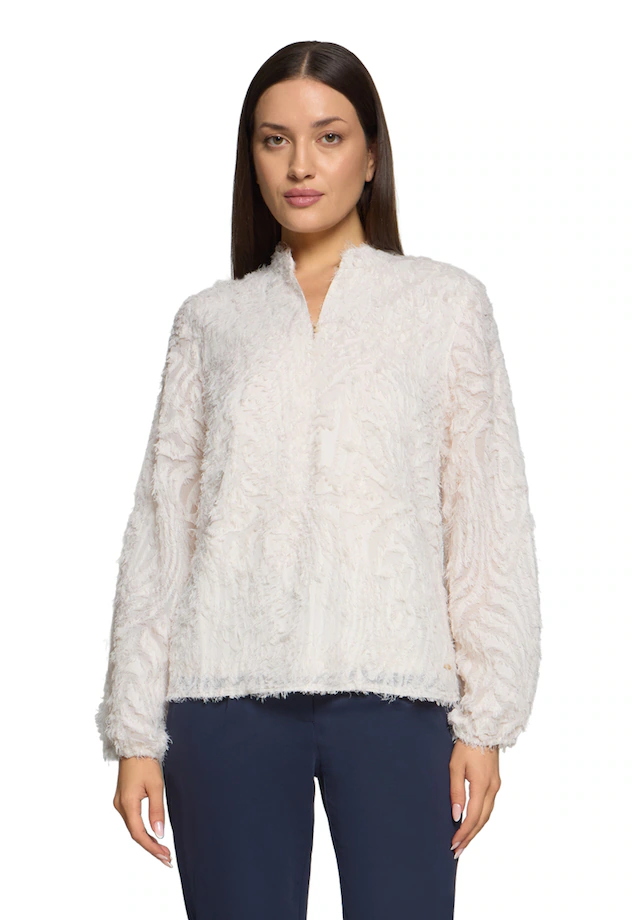 Betty&Co Schlupfbluse »Damen mit Struktur«