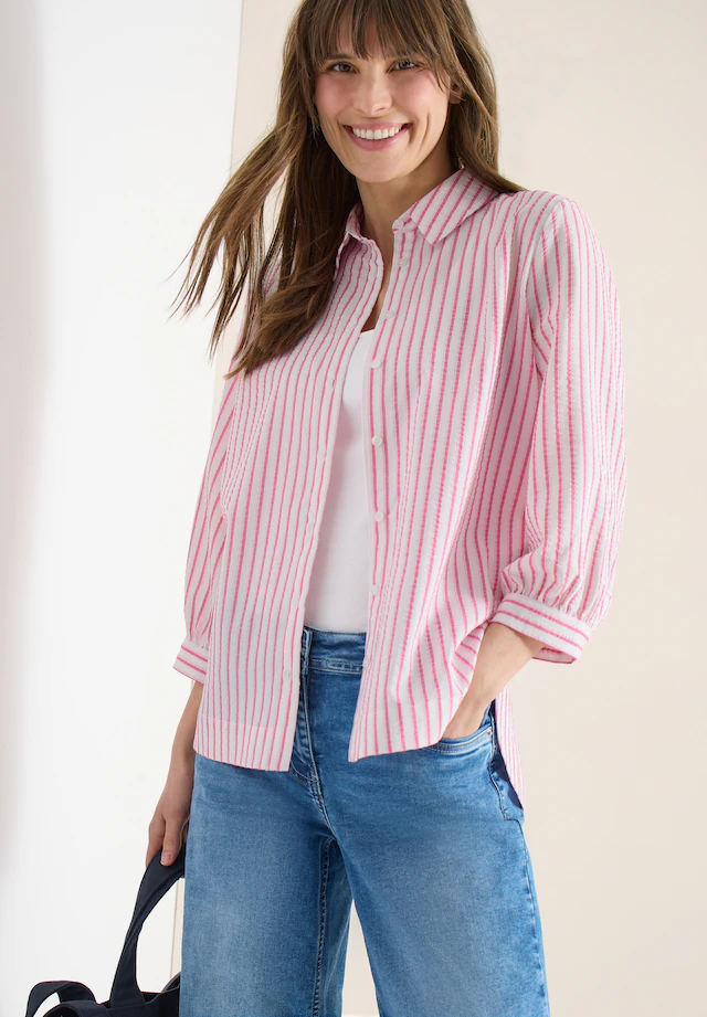 Cecil Hemdbluse mit Streifen Muster
