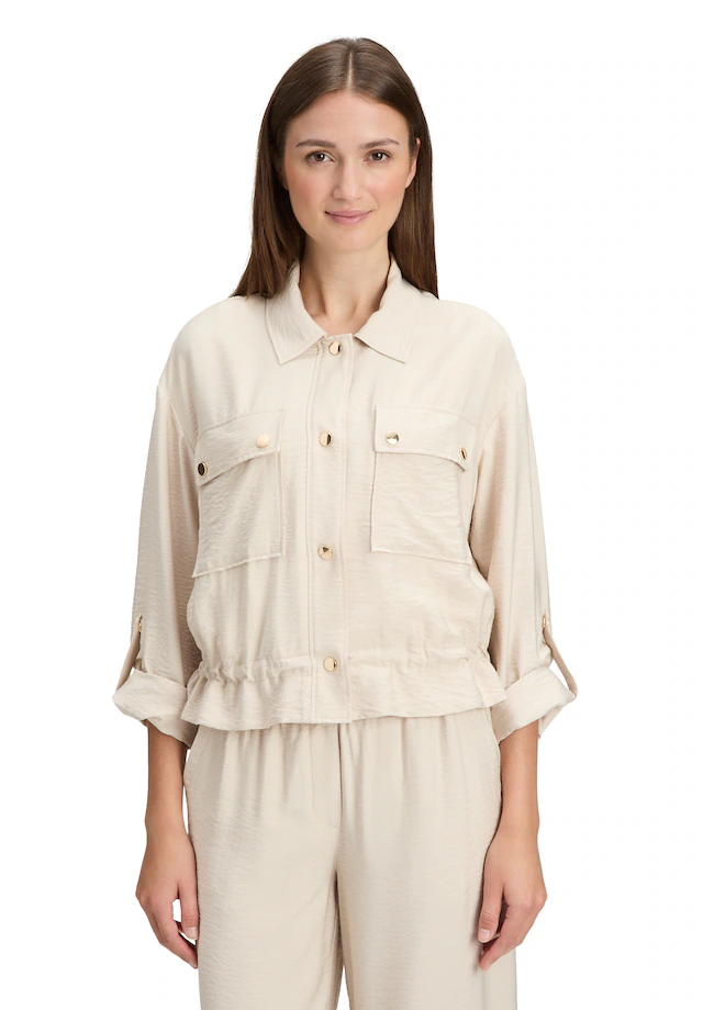 Betty&Co Jackenblazer »Damen mit aufgesetzten Taschen«