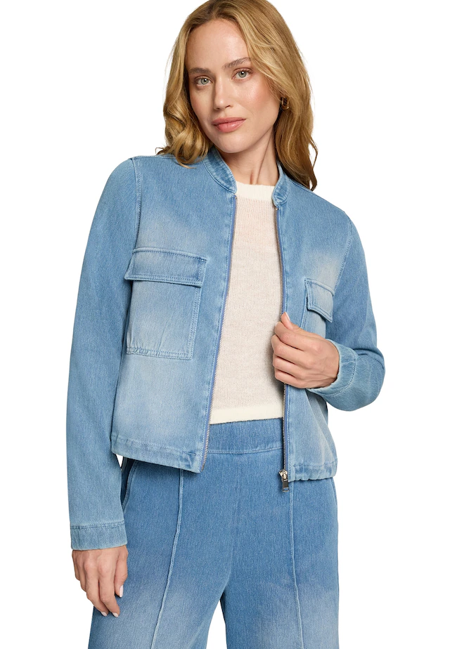Zero Jackenblazer »Damen mit Reißverschluss« Plain/ohne Details