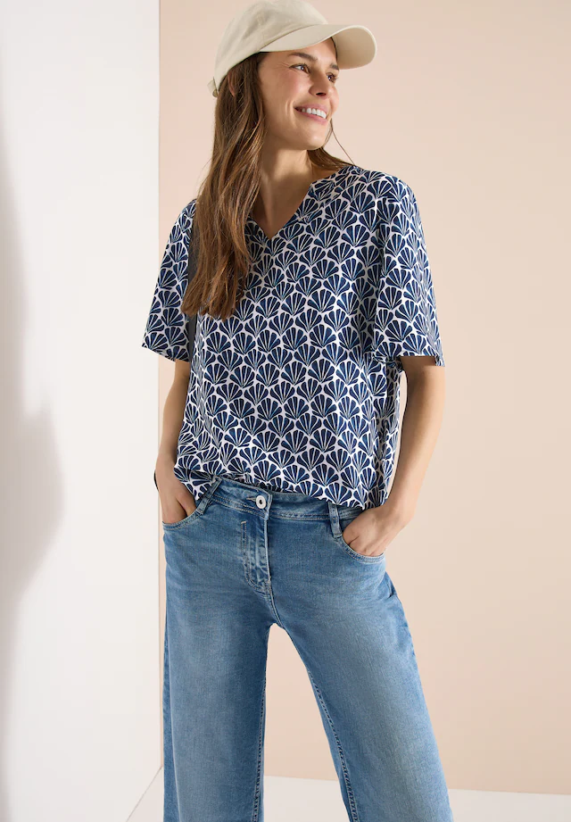 Cecil Shirtbluse mit All-Over Print