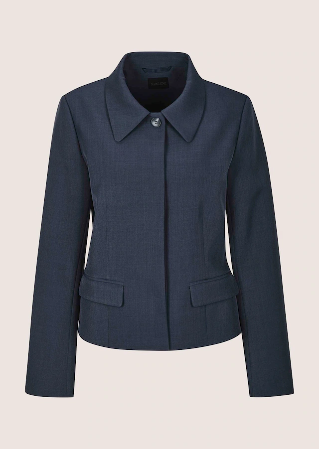 MADELEINE Jackenblazer »Blazer Edler Kurzblazer mit Klappkragen« Verdeckte Knopfleiste