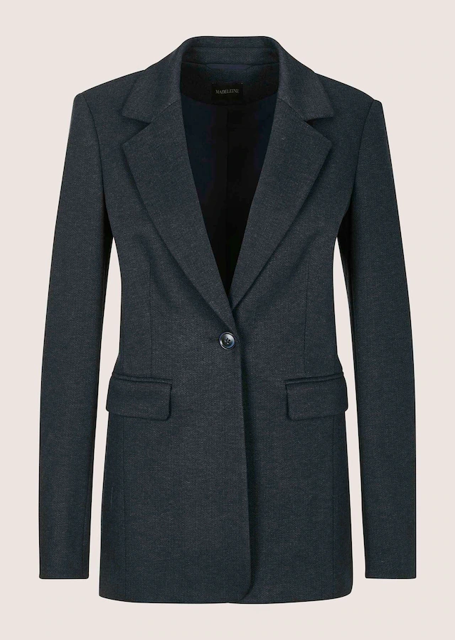 MADELEINE Jackenblazer »Blazer Eleganter Einreiher in Melange-Optik« Feine Melange-Struktur