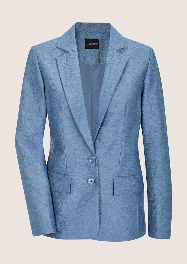 MADELEINE Jackenblazer »Blazer Eleganter Einreiher mit Reverskragen« Jacquardblazer