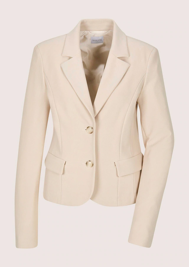 MADELEINE Jackenblazer »Blazer Moderner Kurzblazer mit Reverskragen« Reverskragen