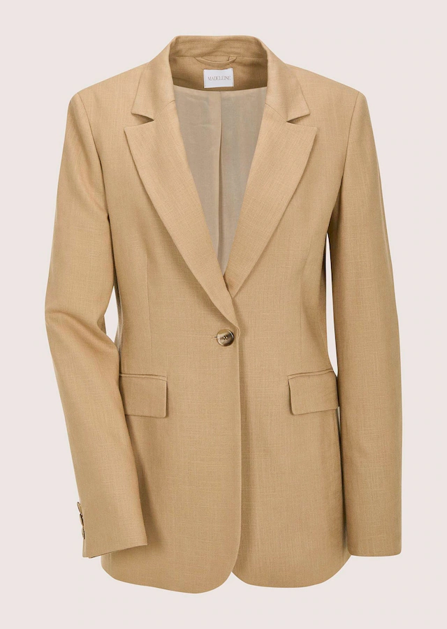 MADELEINE Jackenblazer »Blazer Longblazer mit Reverskragen« Ärmelschlitz