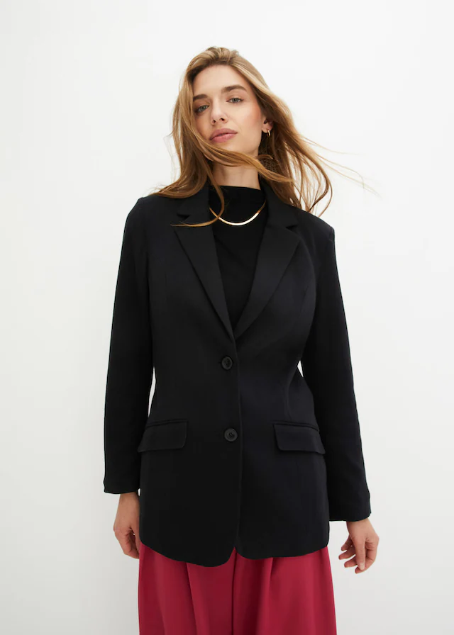 bonprix Jackenblazer 1 tlg. eleganter Schnitt, taillierte Passform, mit langem Arm
