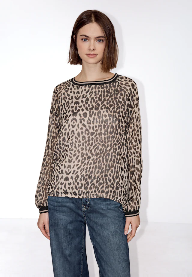 STREET ONE STUDIO Chiffonbluse mit Chiffon-Lagen-Look
