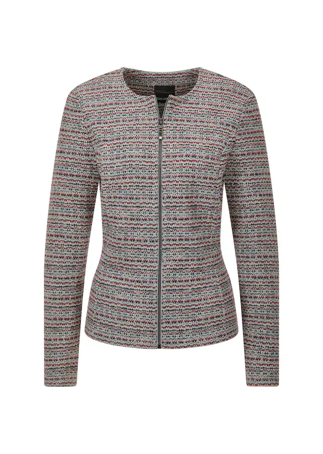 GOLDNER Jackenblazer »Jerseyblazer mit Glanzakzenten« Passformnähte