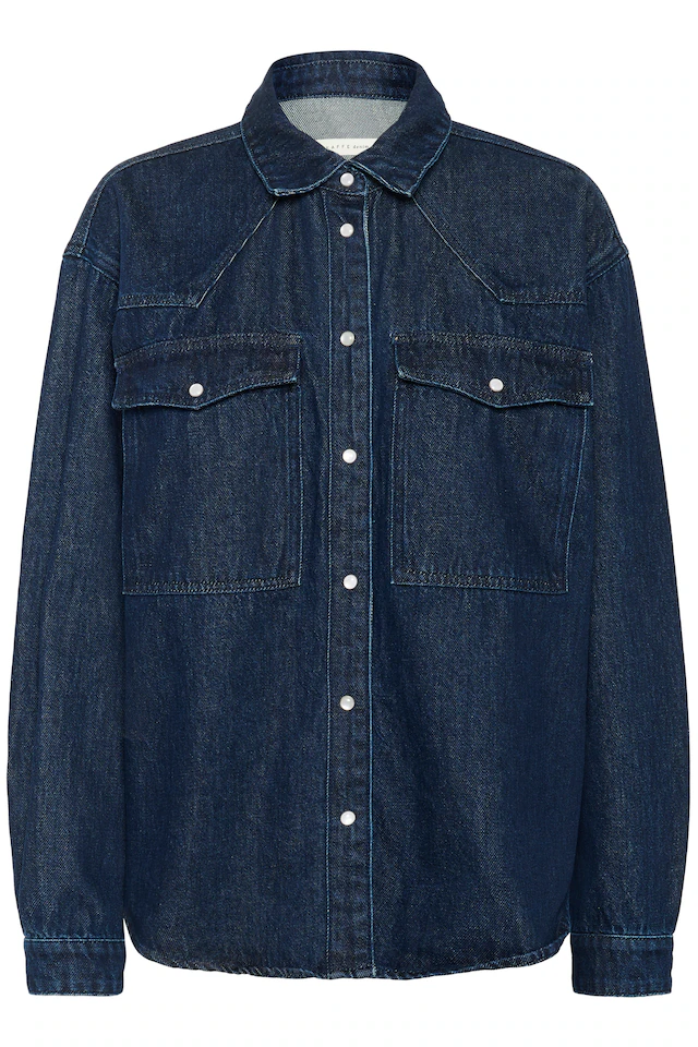 KAFFE Jeansbluse »Jeanshemd KAeloise«