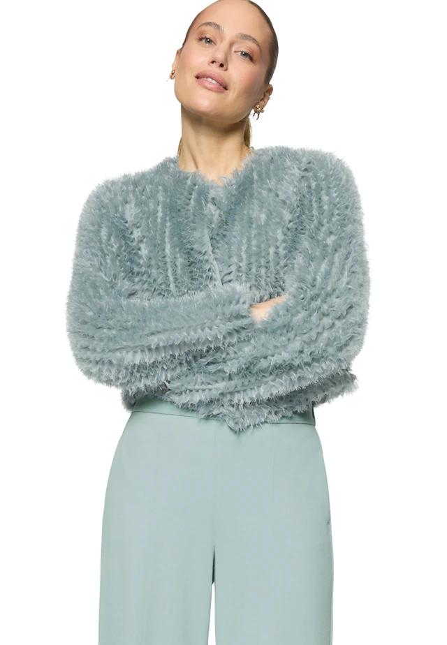 Zero Jackenblazer »Damen mit Struktur« Material