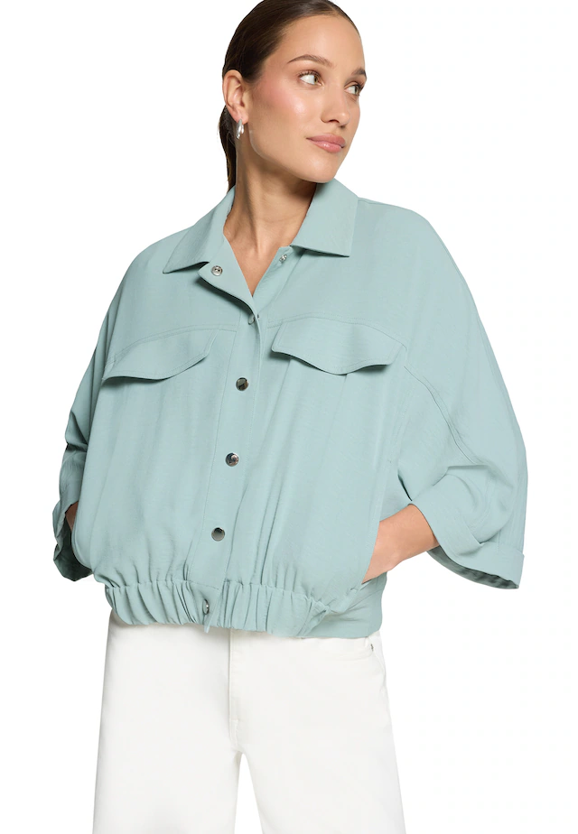 Zero Jackenblazer »Damen mit 3/4 Arm« Aufschlag / Krempel
