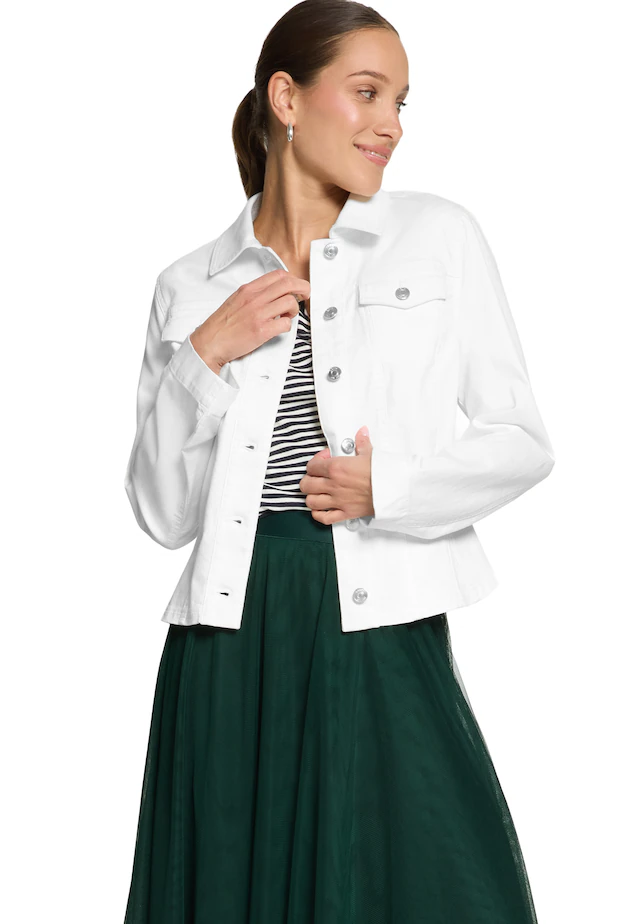 Zero Jackenblazer »Damen im Jeans-Look« Material.