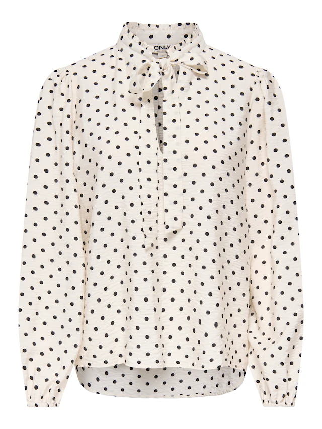 ONLY Langarmbluse »ONLMAIZEE LS FRILL SHIRT WVN EX« Viskosemischung, regular fit