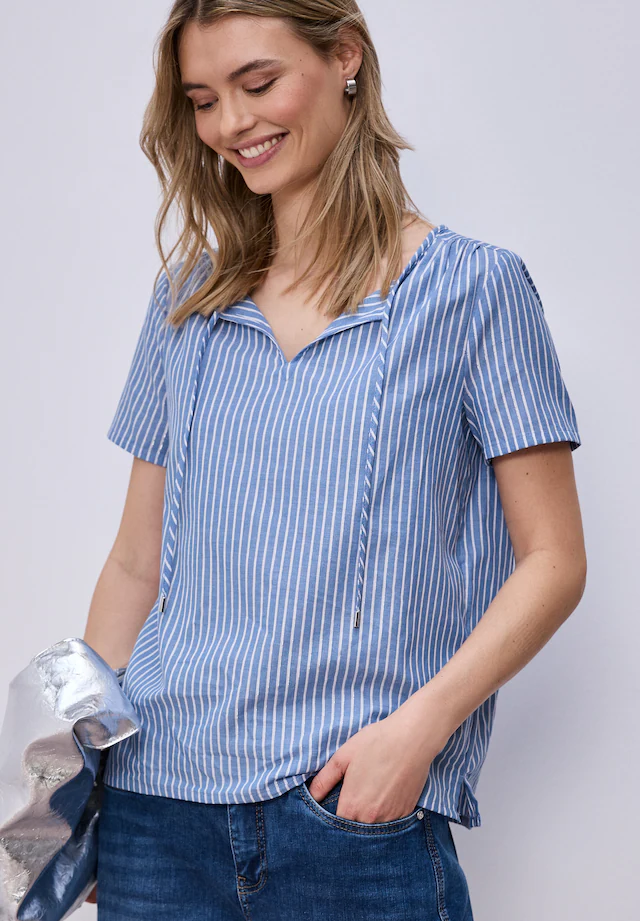 STREET ONE Shirtbluse im Streifendesign