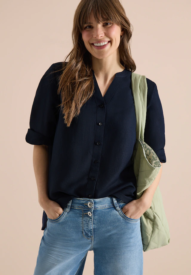 Cecil Longbluse mit 3/4 Ärmeln