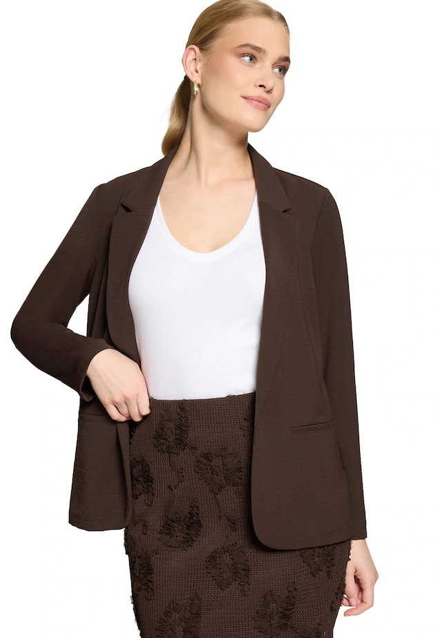 Zero Jackenblazer »Damen gerader Schnitt« Material