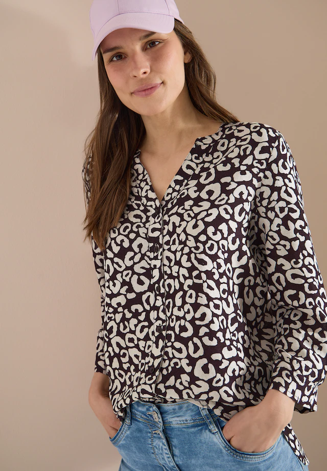 Cecil Longbluse mit Knopfleiste