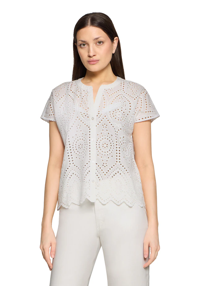 Betty&Co Hemdbluse »Damen mit Stickerei«
