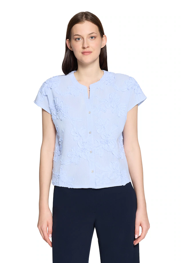 Betty&Co Hemdbluse »Damen mit Stickerei«