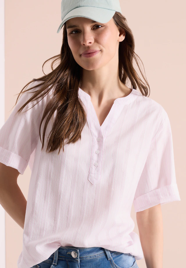 Cecil Shirtbluse aus reiner Baumwolle