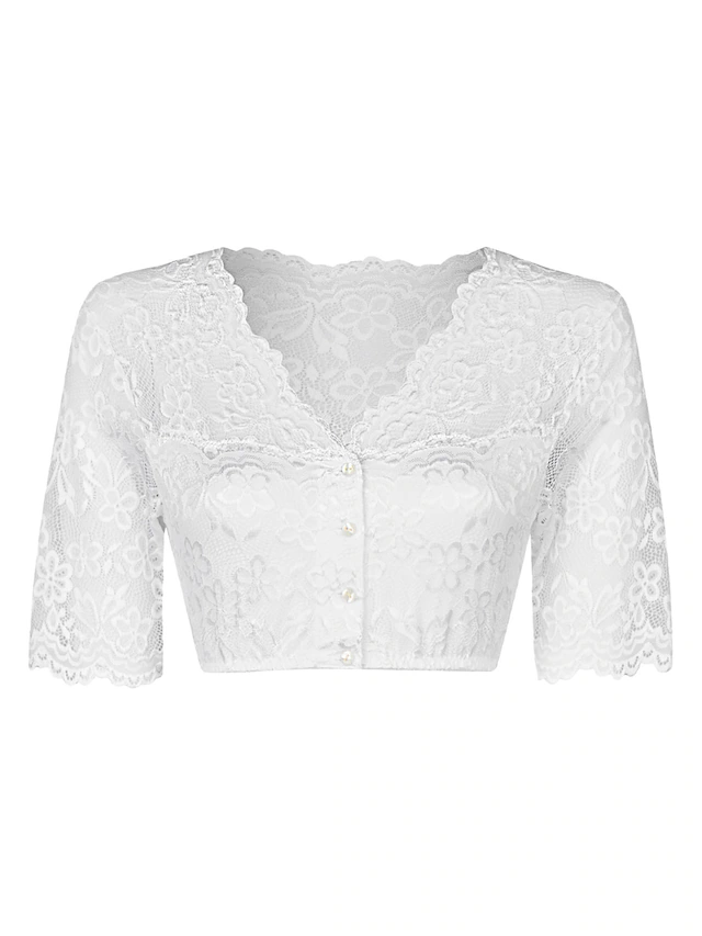 Nina Von C. Dirndlbluse »Dirndlbluse halbarm Waltraud«
