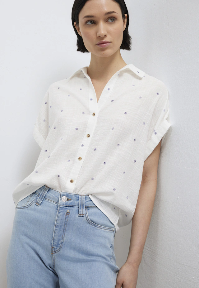 Mavi Kurzarmbluse »SHORT SLEEVE WOVEN SHIRT« Bluse kurzarm