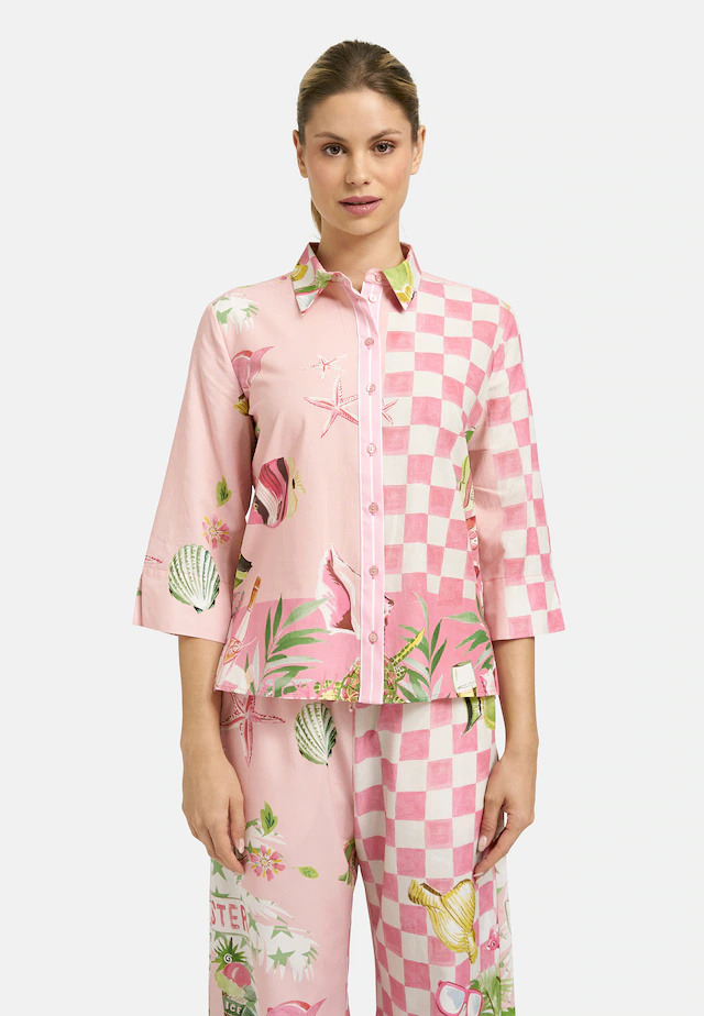Smith & Soul Kurzarmbluse mit All Over Print