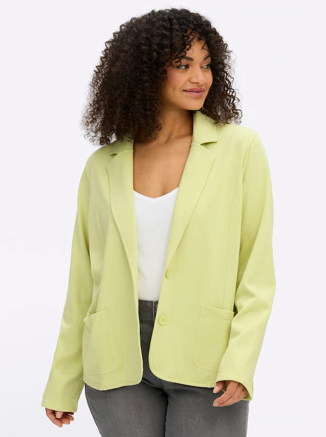 Sheego Sweatblazer »Sweatblazer«