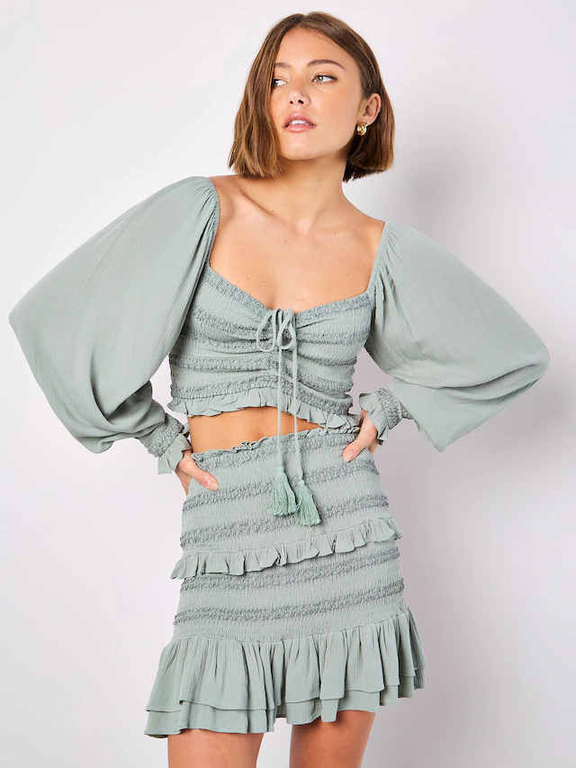 Apricot Klassische Bluse »Bluse« mit weiten Armen