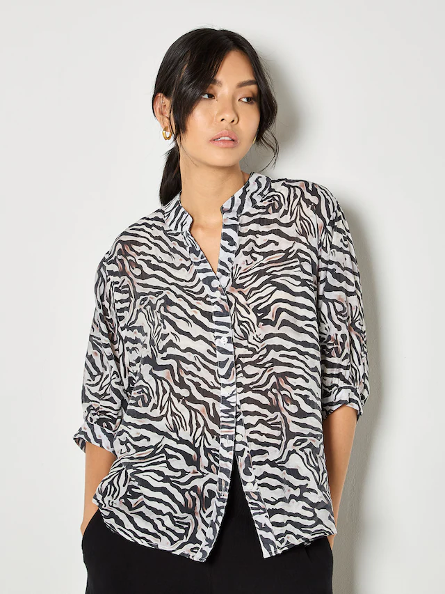 Apricot Klassische Bluse »Bluse« Druck