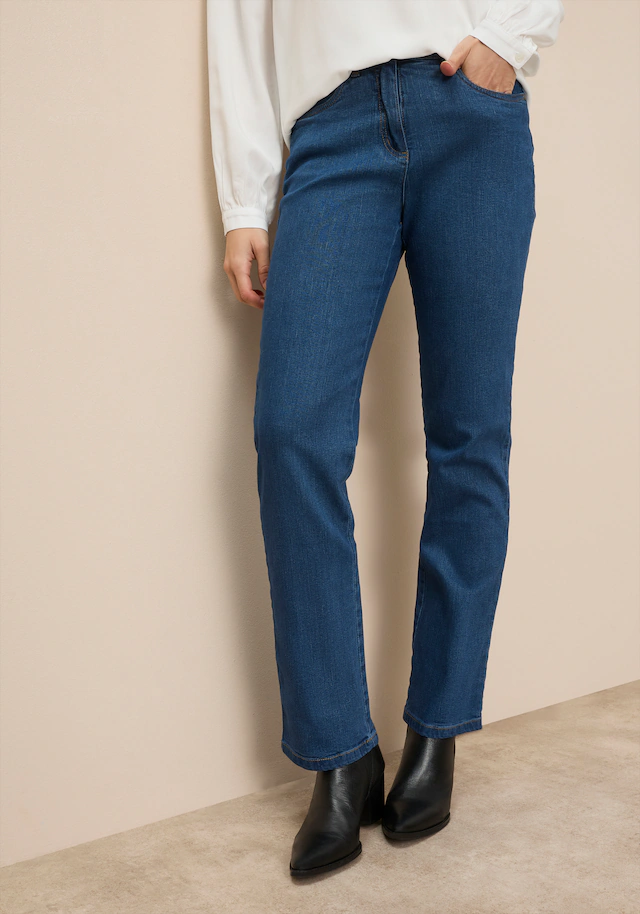 Arizona Gerade Jeans »Annett« bequeme Passform,5-Pocket-Style,hohe Taille