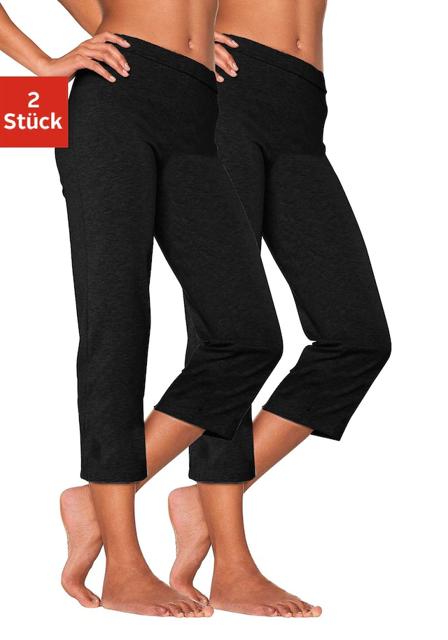 Vivance active Caprihose mit Gummibund, Loungewear