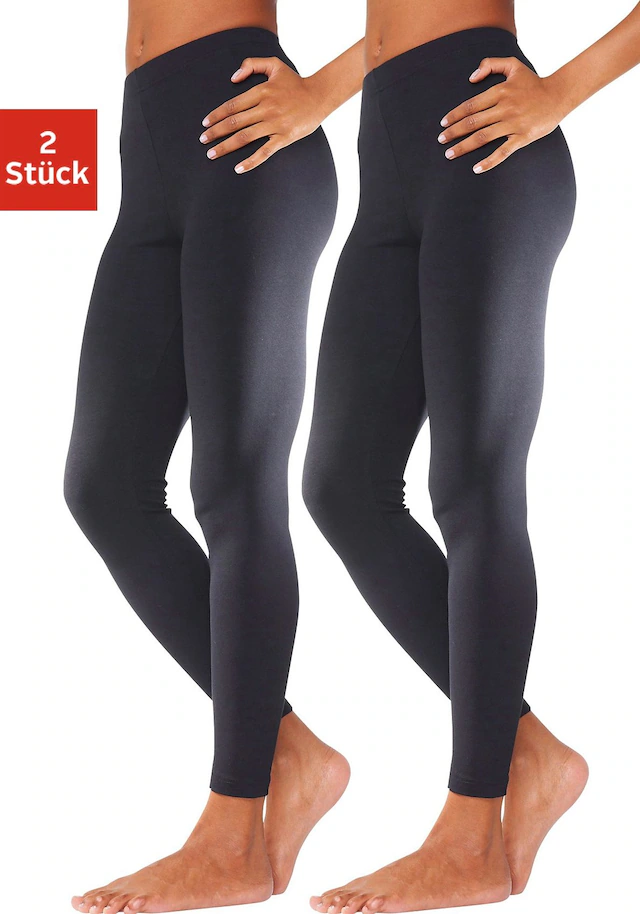 Vivance active Leggings mit Gummibund, Loungewear