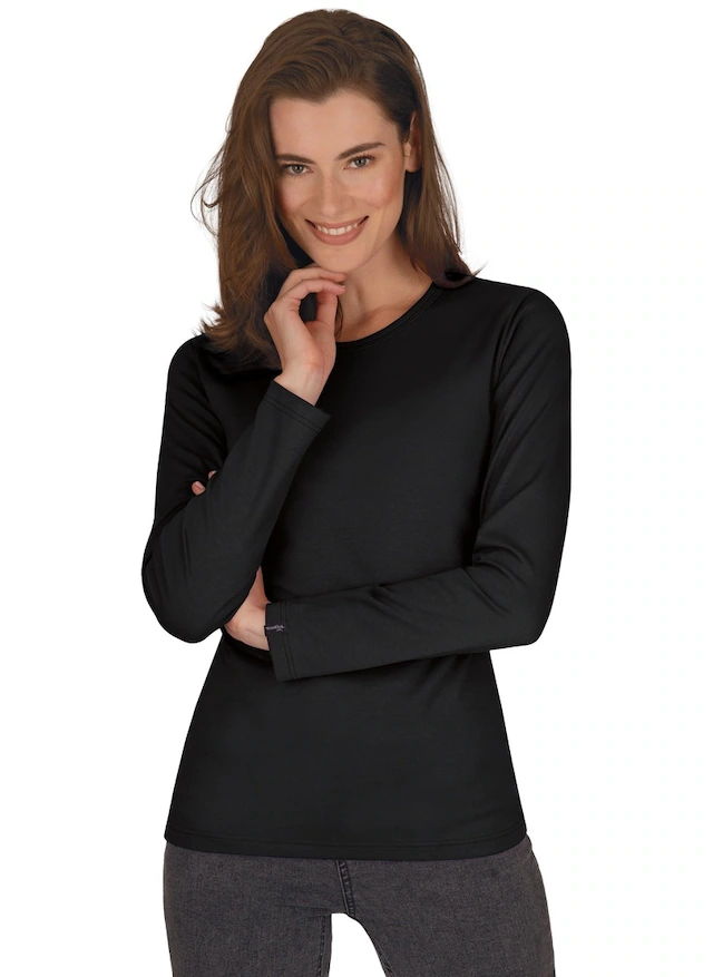 Trigema Longsleeve »TRIGEMA Langarmshirt« 1 Stk.
