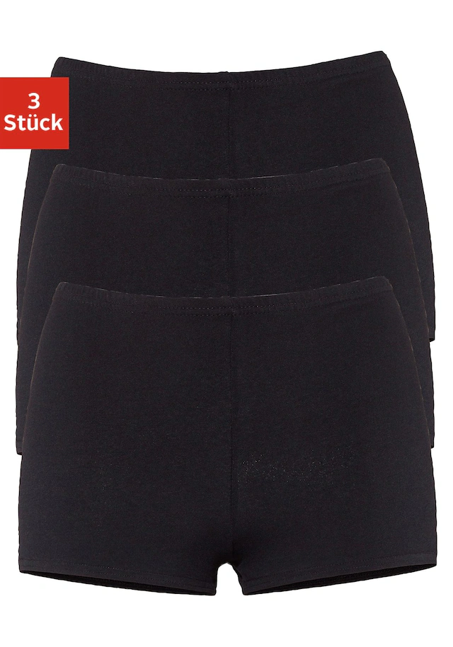 petite fleur Panty 3er-Pack,aus elastischer Baumwoll-Qualität