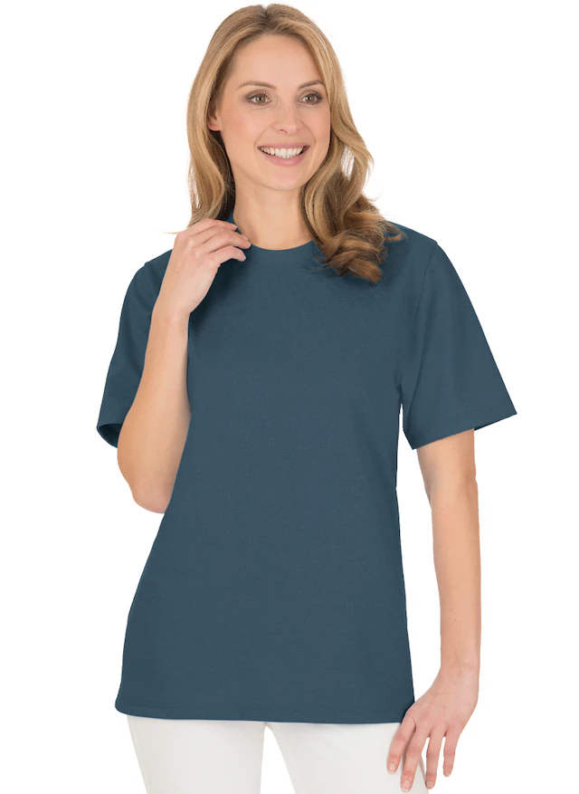 Trigema T-Shirt »TRIGEMA T-Shirt in Piqué-Qualität« 1 Stk.