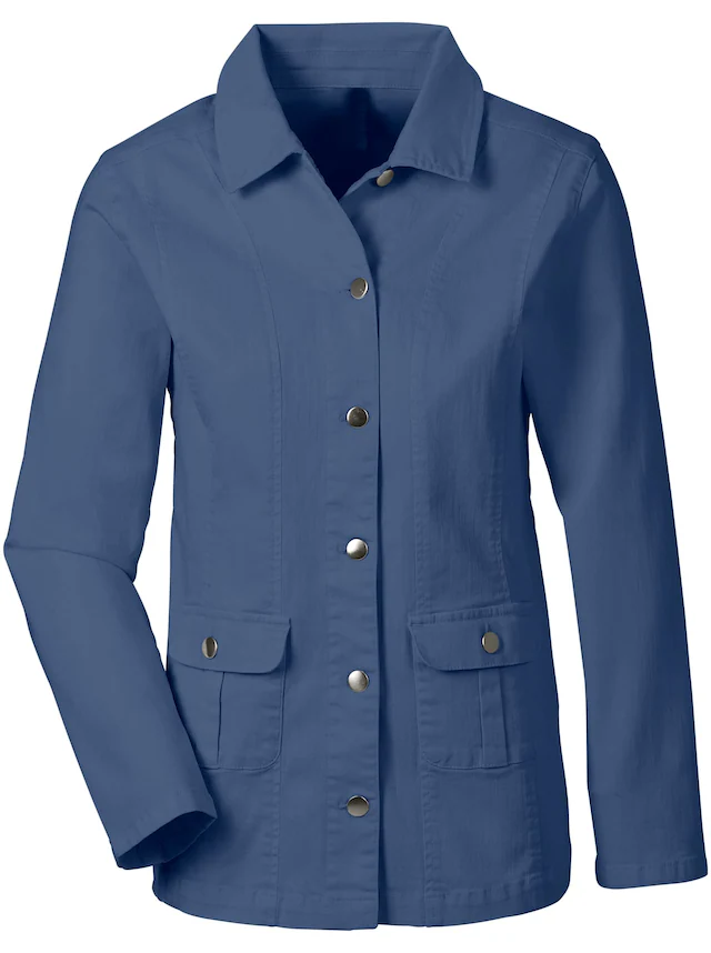 Classic Basics Jeansjacke ohne Kapuze