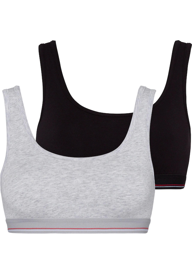 H.I.S Bustier 2 Stück,aus elastischer Baumwoll-Qualität