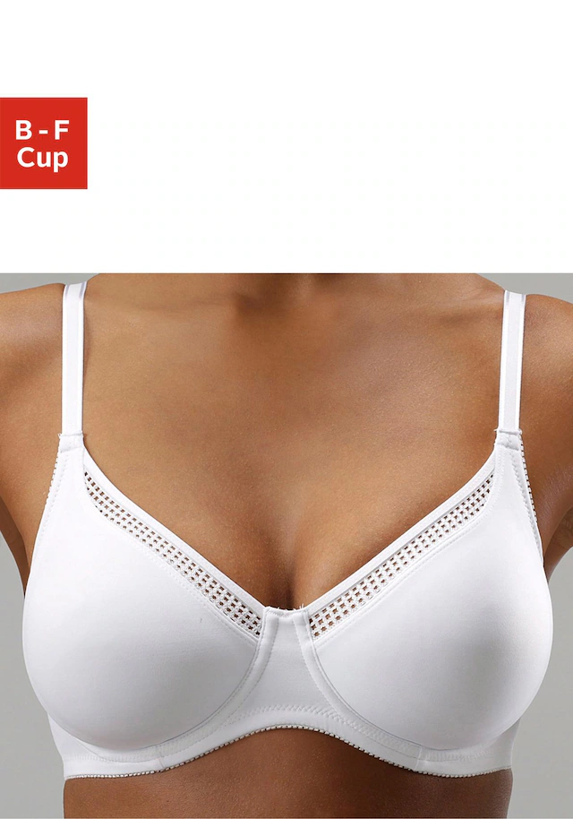 Nuance T-Shirt-BH mit Bügel und nahtlosen Cups aus Microfaser