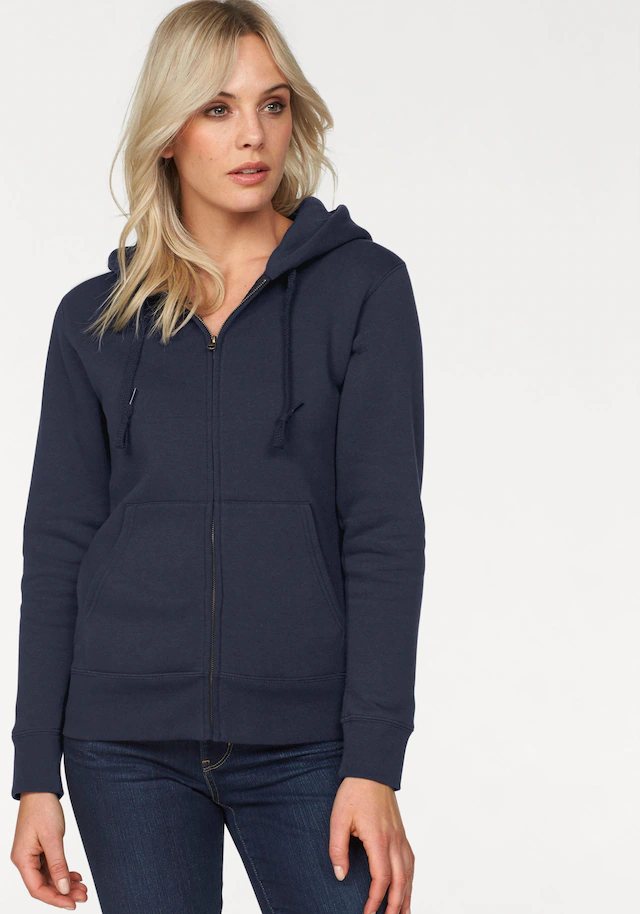 Fruit of the Loom Kapuzensweatshirt »Lady-Fit Premium hooded Sweat Jacket«n