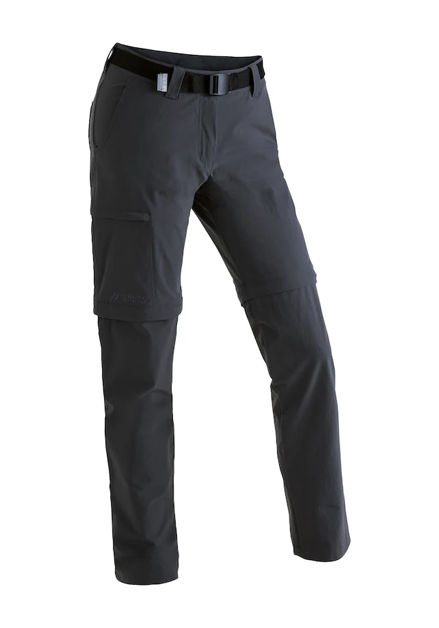 Maier Sports Outdoorhose »Inara slim zip« Damen Zip-Off Wanderhose, atmungsaktive Trekkinghose, Slim Fit