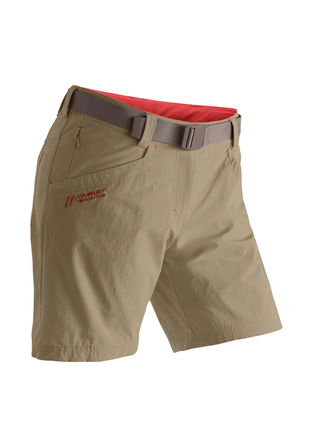 Maier Sports Funktionsshorts »Lulaka Shorts« Damen Shorts, kurze Wanderhose, Outdoorhose mit 4 Taschen, Regular Fit