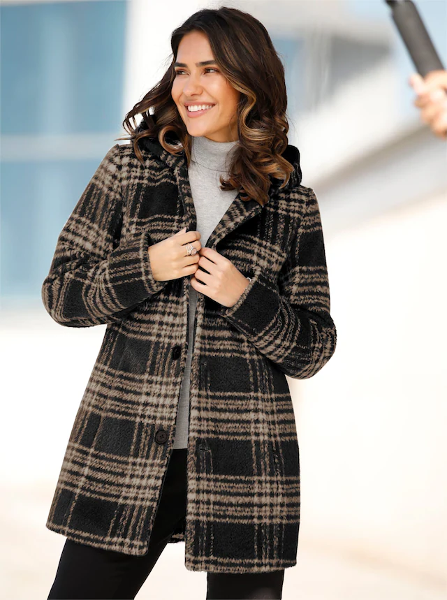 Classic Basics Outdoorjacke mit Kapuze