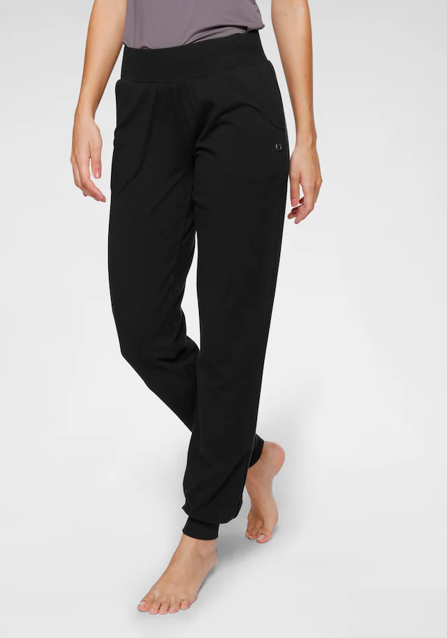 Ocean Sportswear Yogahose »Soulwear - Yoga & Relax Pants - Loose Fit« Seitliche Eingrifftaschen und Bündchen für bequemen Sitz
