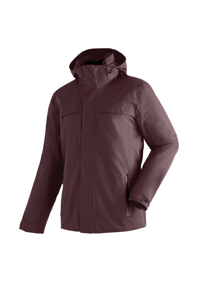 Maier Sports Winterjacke »Peyor M« warme Herren Jacke, wattierte Regenjacke, wasserdicht + atmungsaktiv