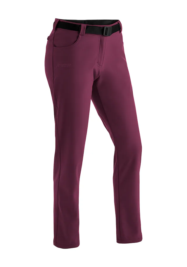 Maier Sports Funktionshose »Perlit W« warme Damen Softshellhose, Winter Outdoorhose, winddicht, Regular Fit