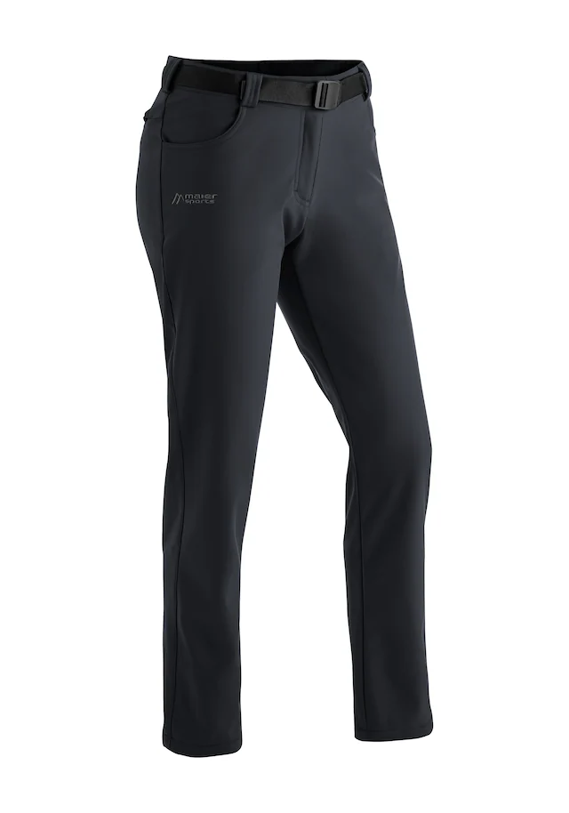 Maier Sports Funktionshose »Perlit W« warme Damen Softshellhose, Winter Outdoorhose, winddicht, Regular Fit