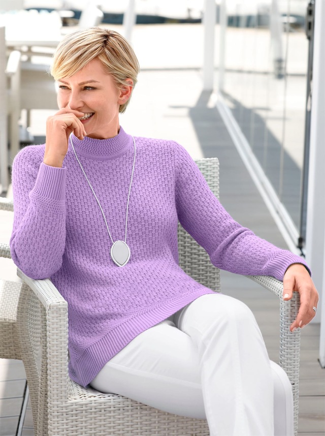 Classic Basics Stehkragenpullover »Pullover«