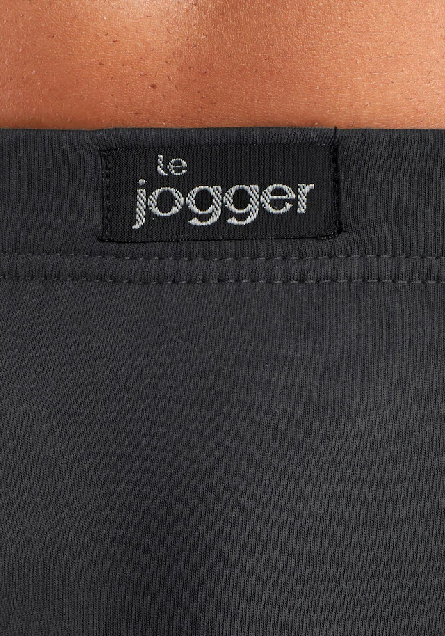 le jogger® Slip Packung, 6 Stk. mit kontrastfarbenen Highlights